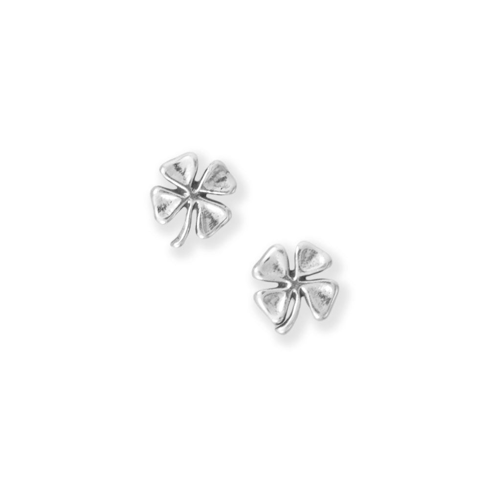 Four Leaf Clover Stud Earrings